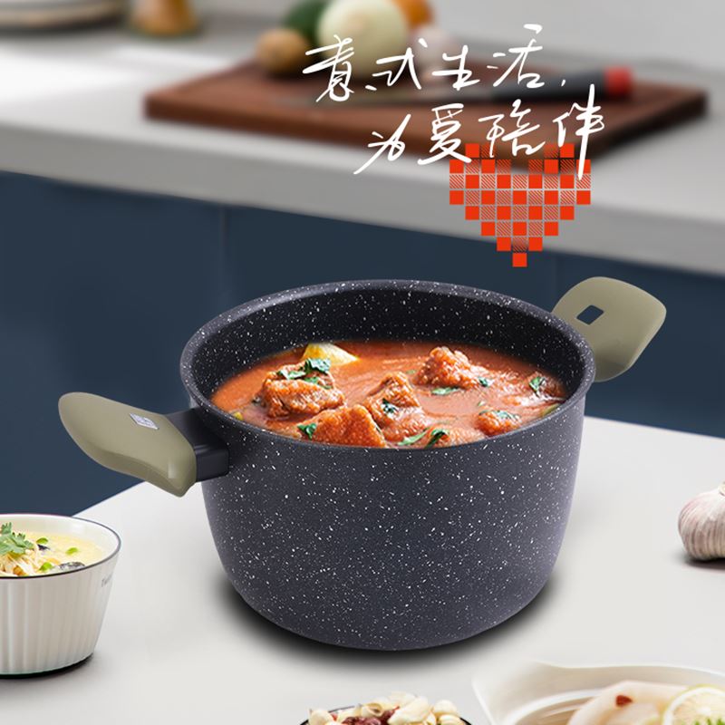 Alluflon翡冷翠不粘湯鍋24cm