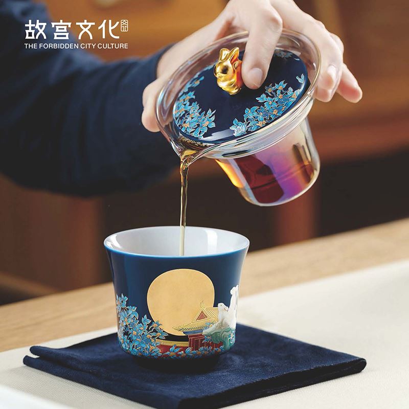 個杯堂&故宮瑞兔迎月·旅行茶具套裝