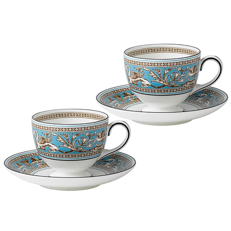 WEDGWOOD威基伍德絲綢之路2杯2碟套裝