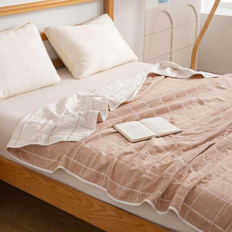 無印良品全棉六層紗毛巾被MUJI-TZ23-06