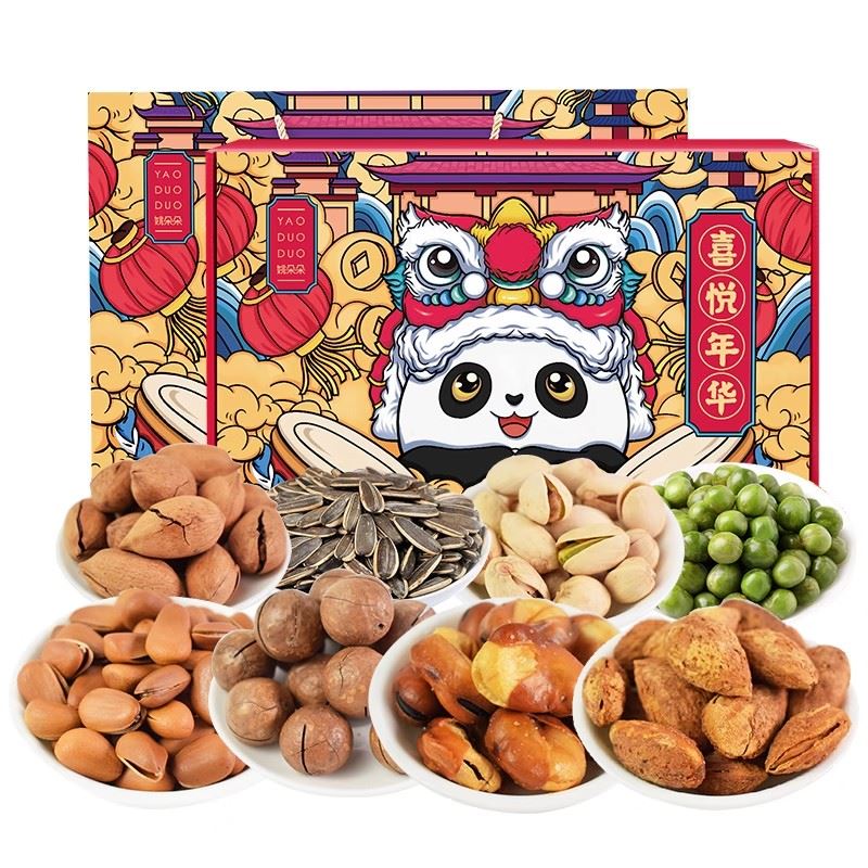 姚朵朵喜悅年華堅果禮盒1210克