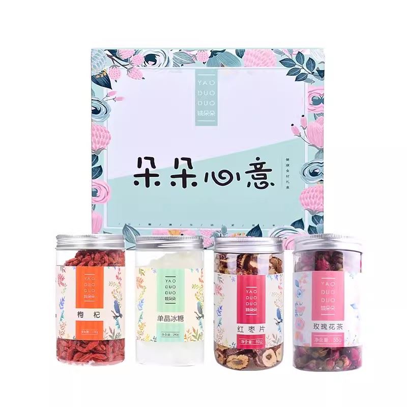 姚朵朵朵朵心意花茶禮盒510克