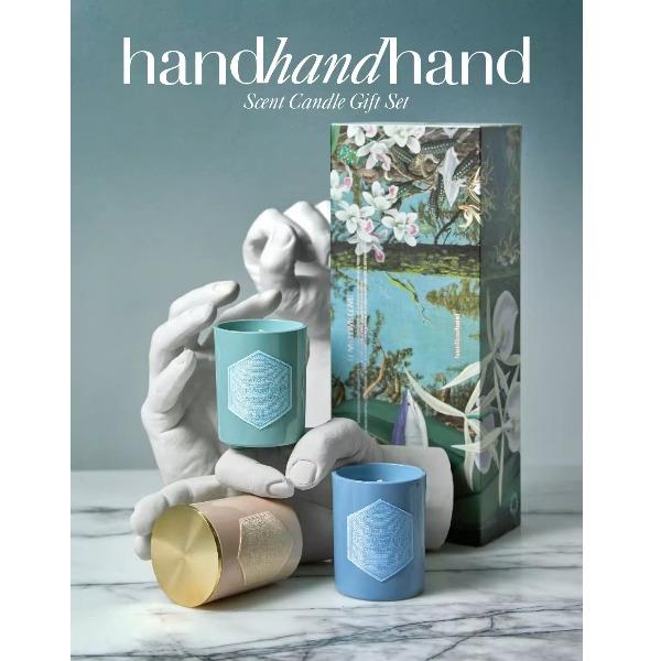 handhandhand節(jié)慶版蠟燭禮盒含銅蓋
