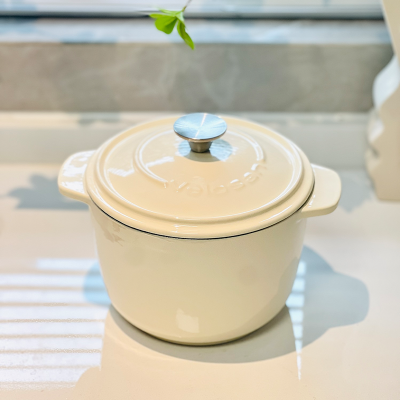 溫侖山飯釜琺瑯鍋16cm