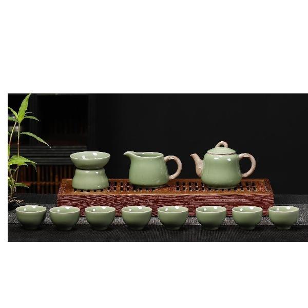 喜氣洋洋12入茶具（綠色升級版）