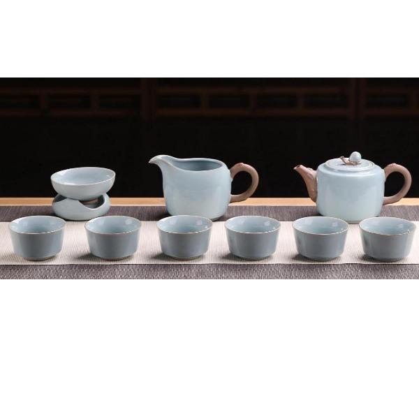 福滿天下茶具10入(月光白)