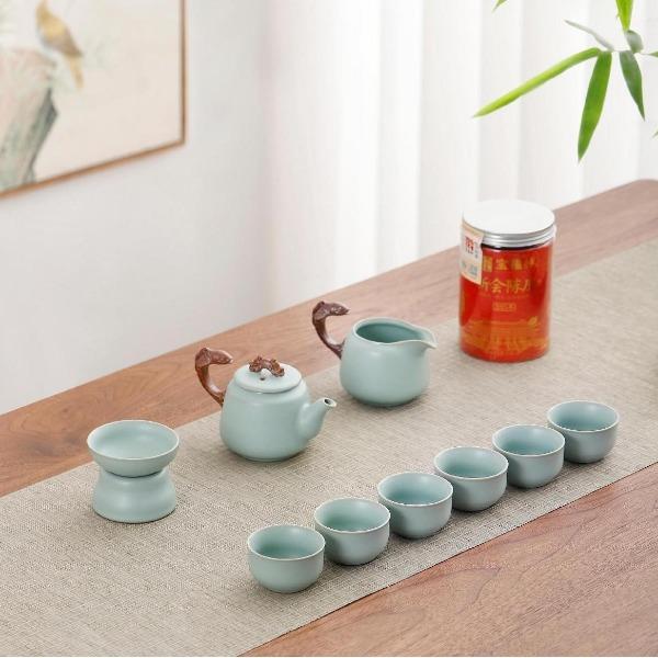 魚躍龍門茶具套裝(茶禮組合)