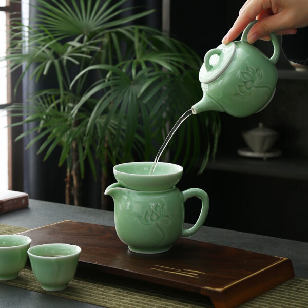 一路蓮升12入茶具