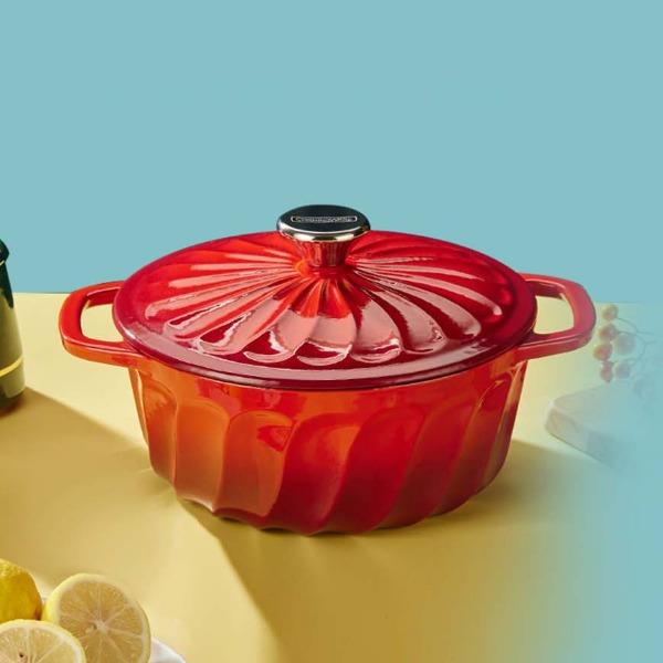 康寧CORNINGWARE炫紋琺瑯鍋