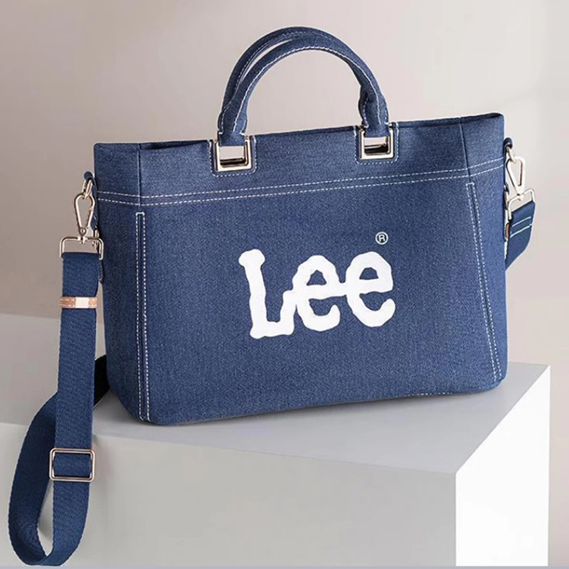 Lee時(shí)尚牛仔手提單肩包