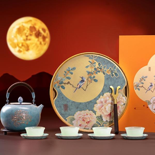 朱炳仁月滿(mǎn)富貴茶禮