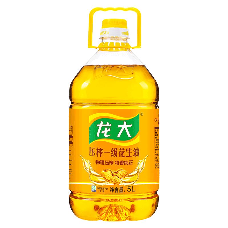 压榨花生油5L