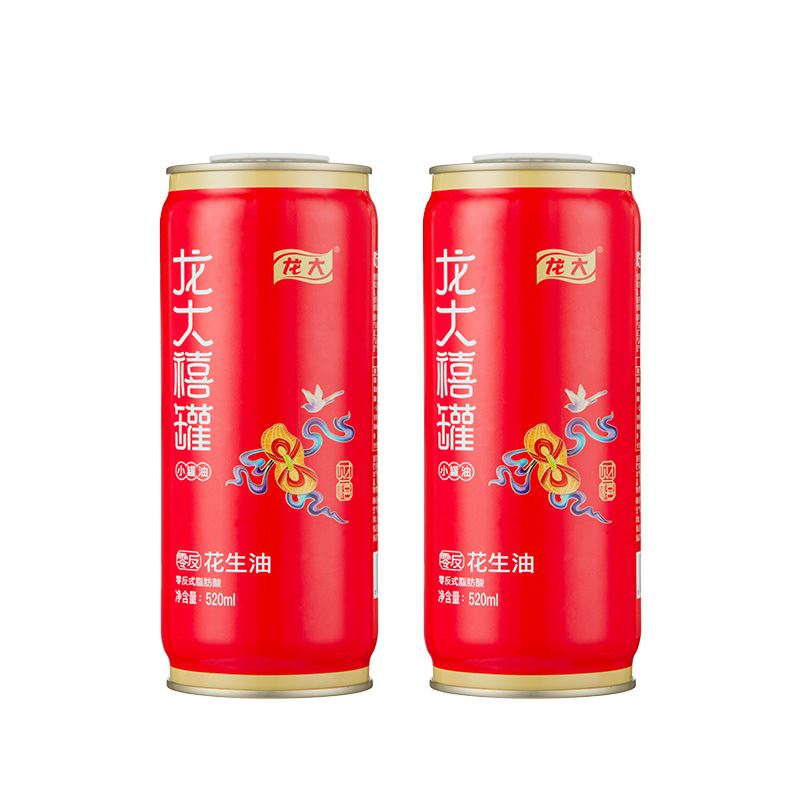 龙大禧罐花生油两瓶装