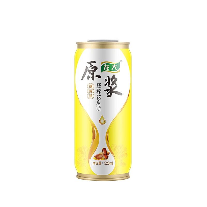 原浆压榨花生油520ml*2
