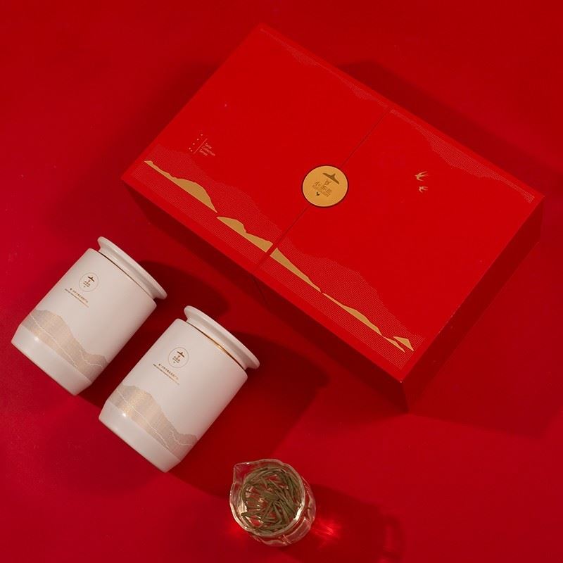 金骏眉明前龙井绿茶陶瓷罐礼盒