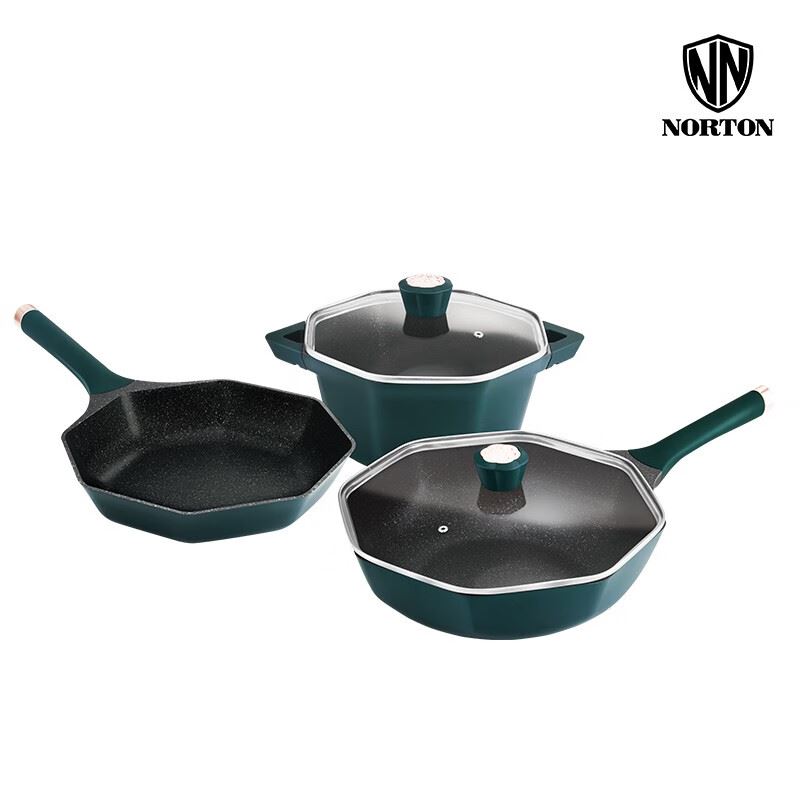 NORTON诺顿厨锅具套装4HADE003