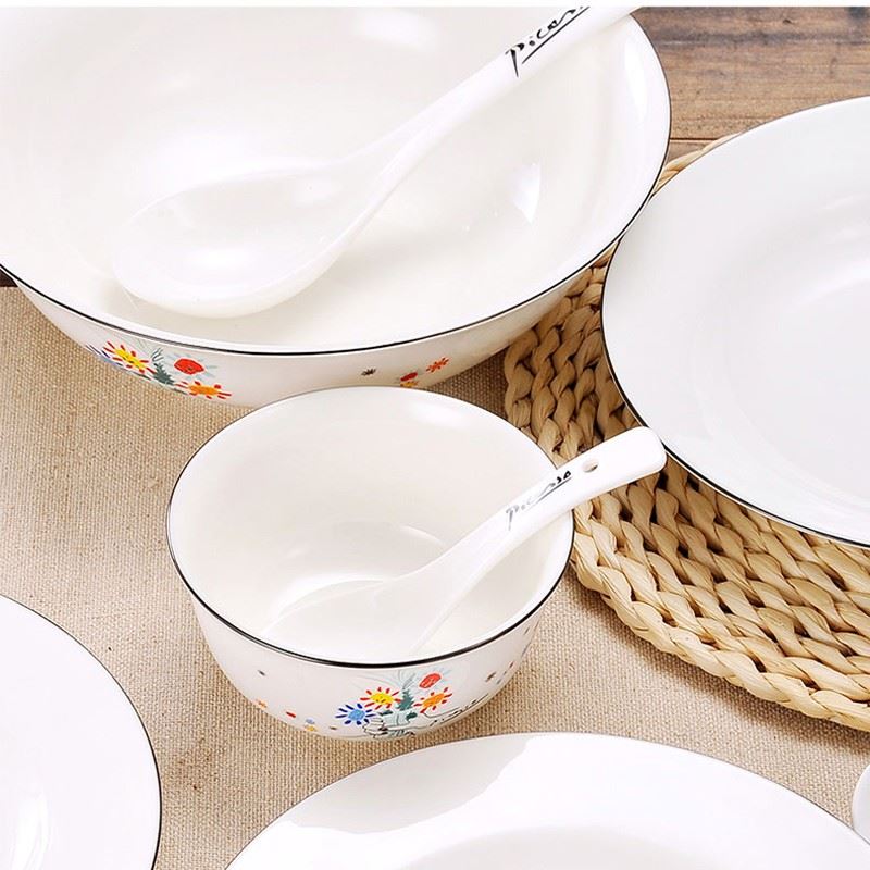 毕加索Picasso《花束》餐具24头