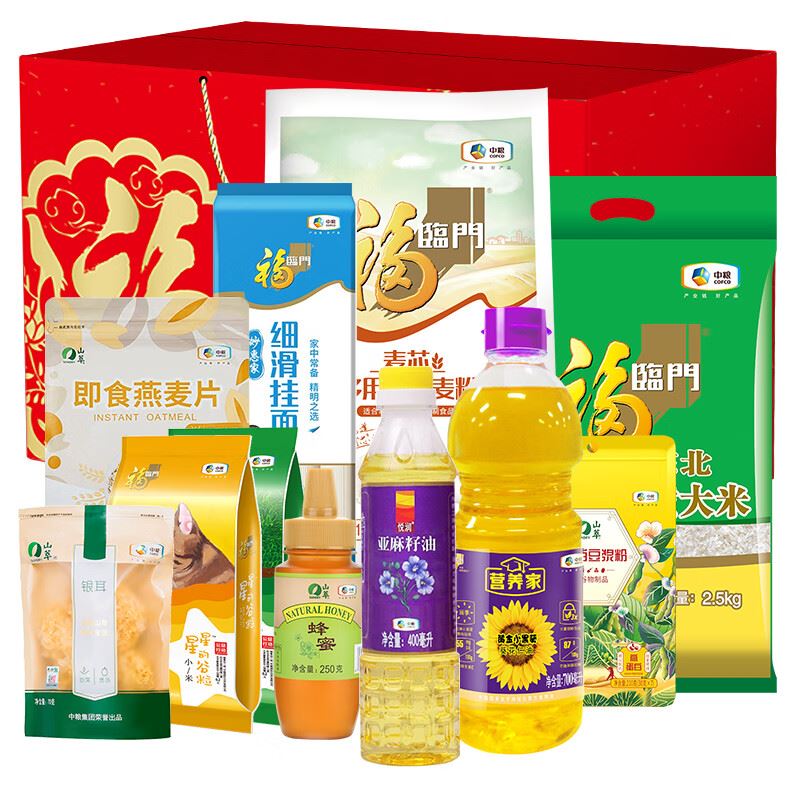 五福临门大礼包23年通用款D型6511g+1100ml