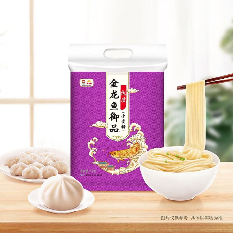 金龙鱼御品优质小麦粉5kg*5袋