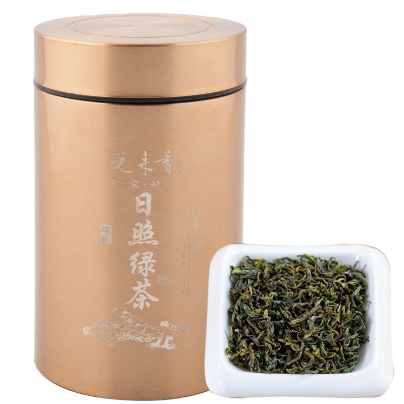 悦来香金罐国悦日照绿茶150克