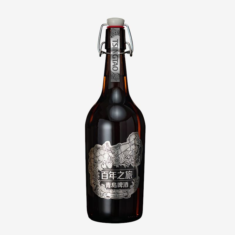 青岛啤酒百年之旅大师限定15度815*1礼盒装