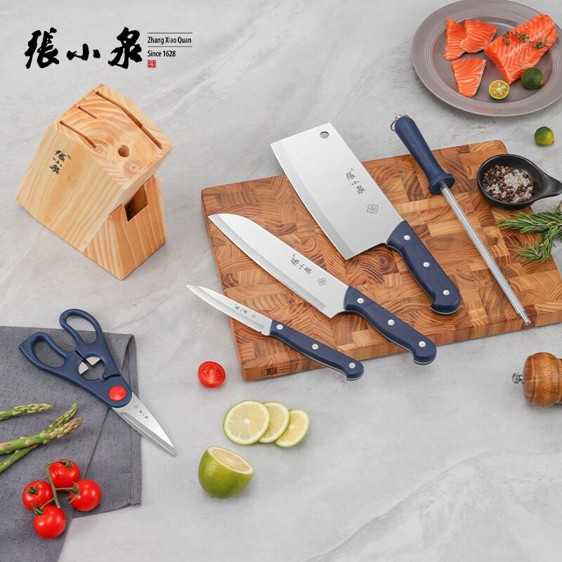 张小泉锋木系列套装刀具六件套D40610100