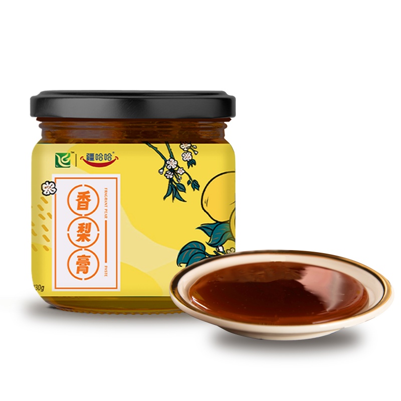 疆哈哈新疆香梨膏130g*2罐