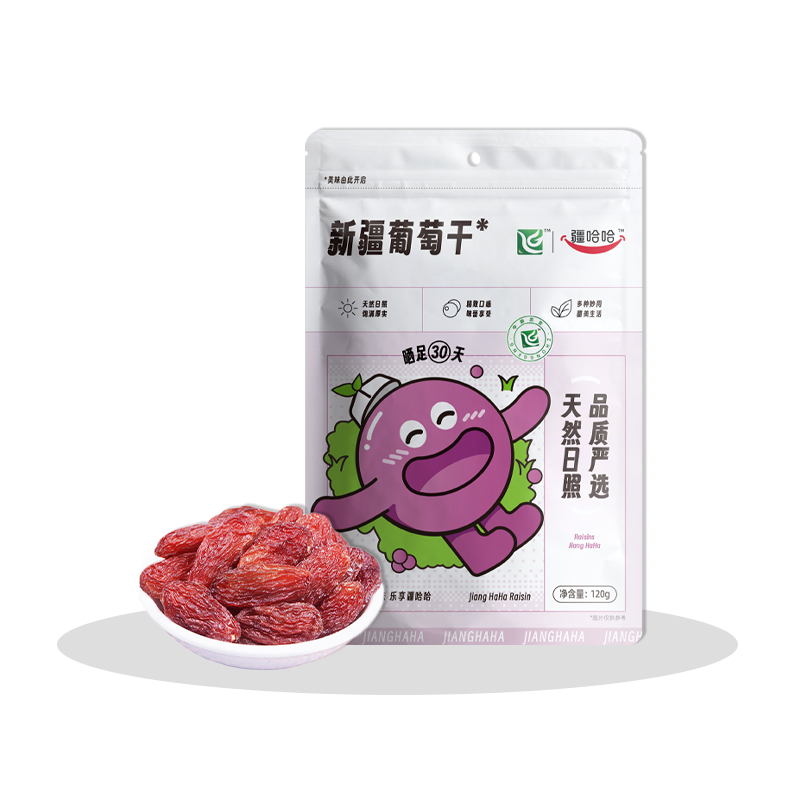 疆哈哈新疆葡萄干120g*2袋