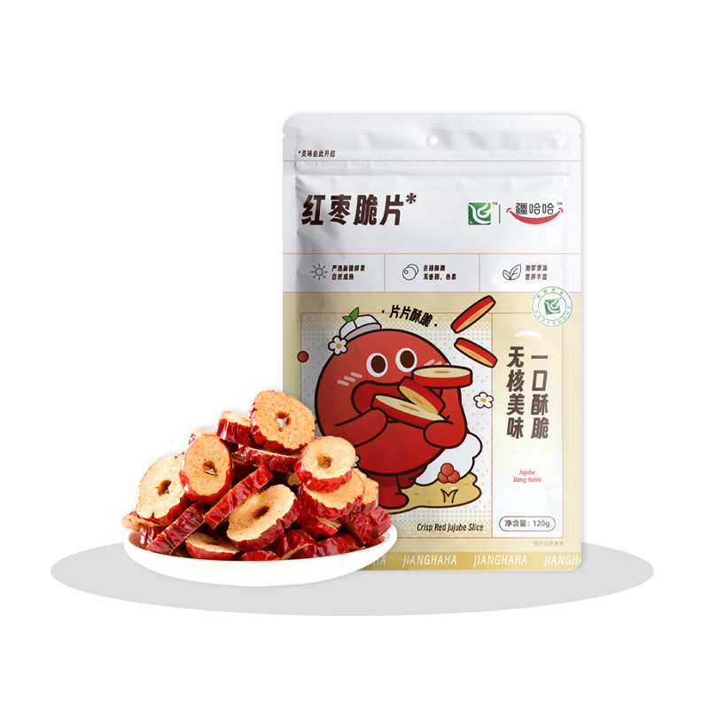 疆哈哈新疆红枣脆片120g*2袋