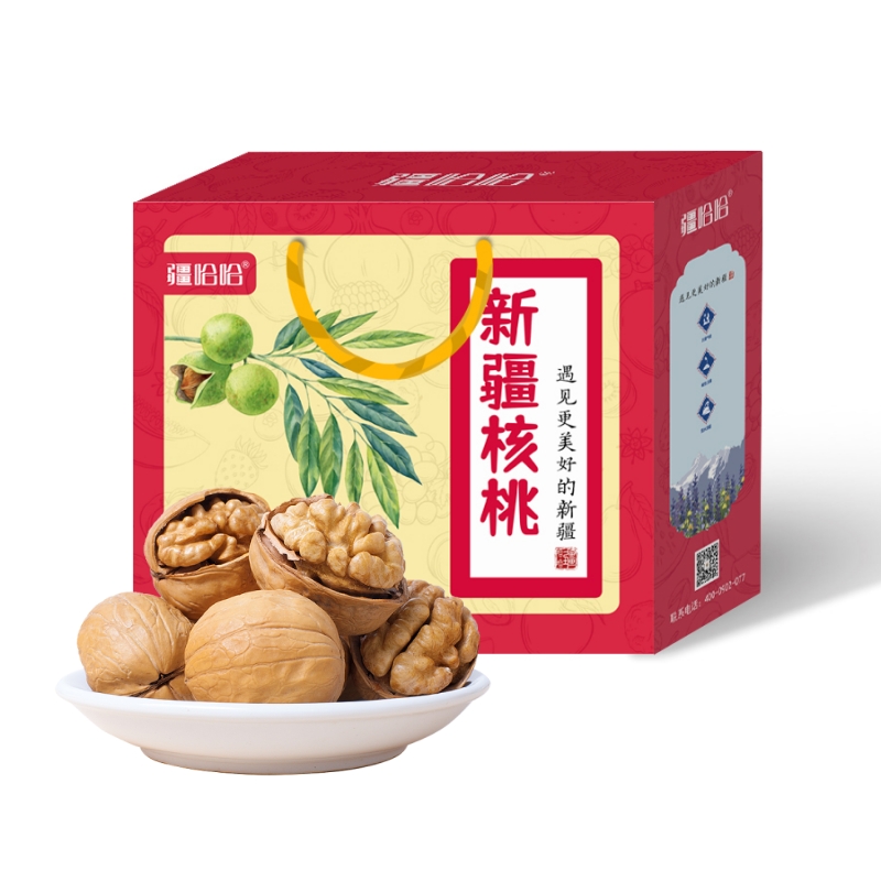 疆哈哈新疆核桃礼盒2000g