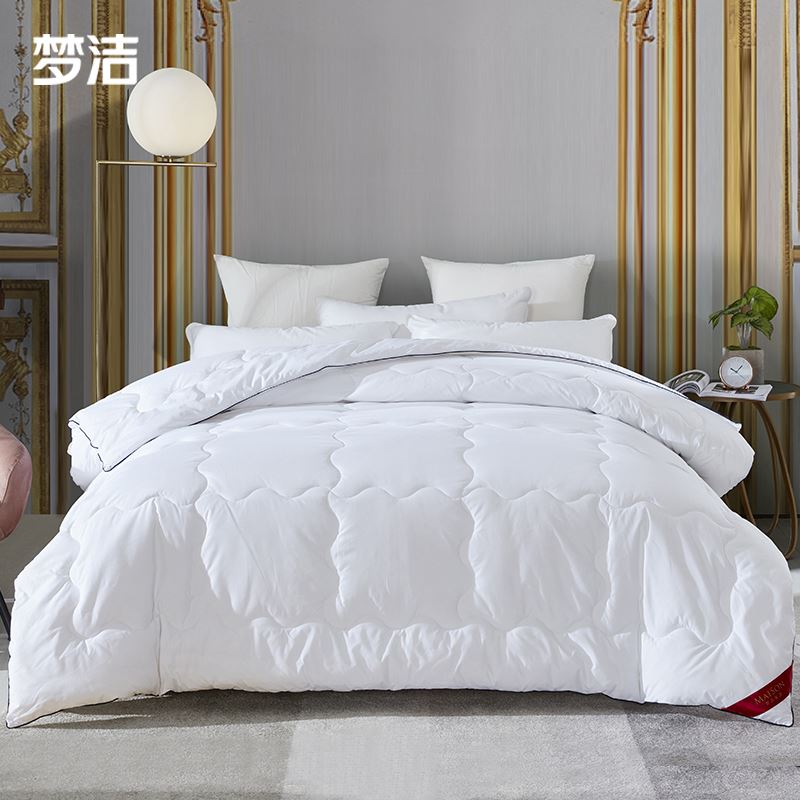 梦洁素馨羽丝绒四季被1500g