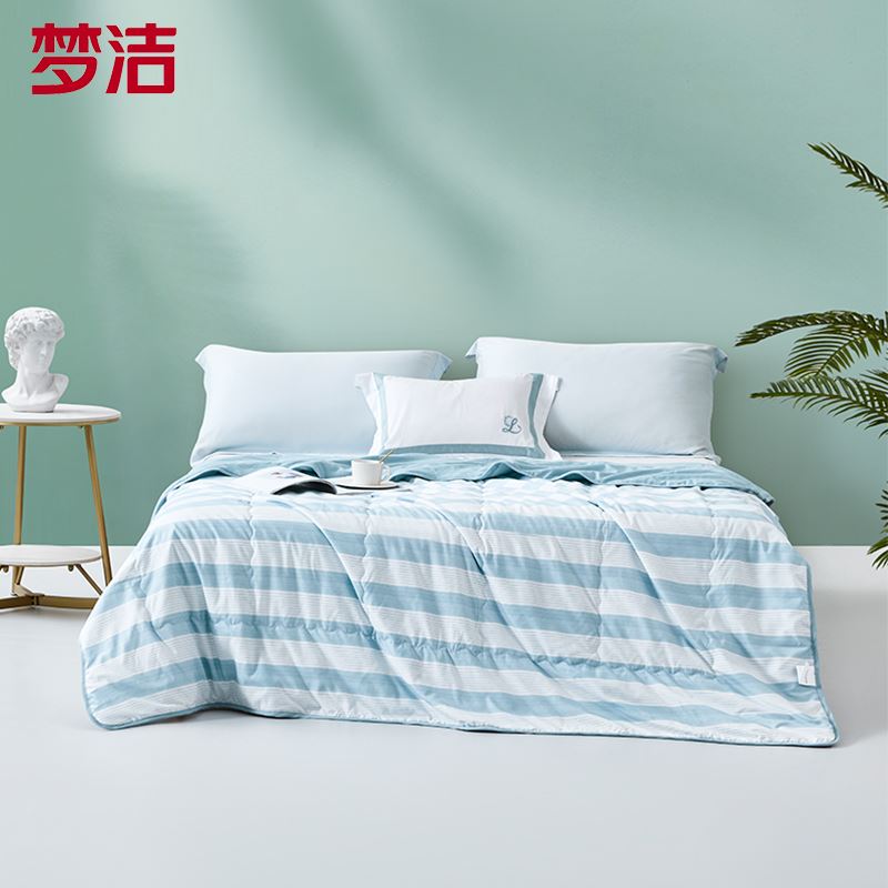 “梦洁”水洗棉印花夏被莱逸