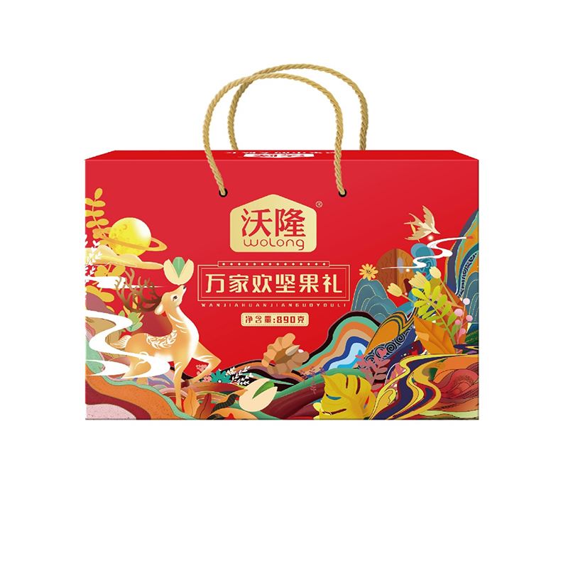 沃隆890g萬家歡堅果禮
