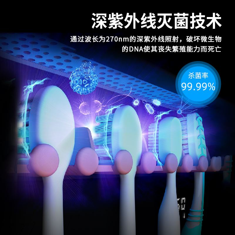 紫外線牙刷烘干器K13
