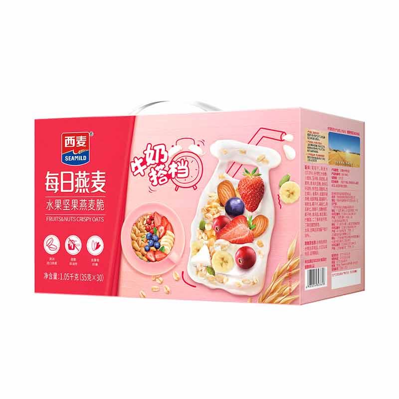 西麥每日燕麥水果堅果燕麥脆1050g