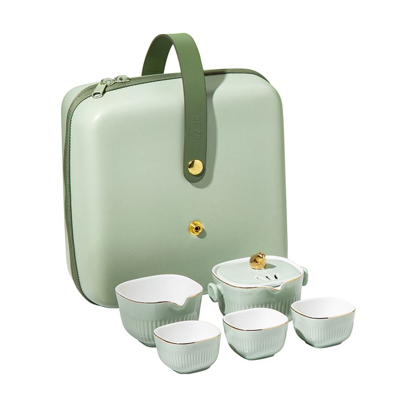 悠然小鳥旅行茶具套裝W-S316