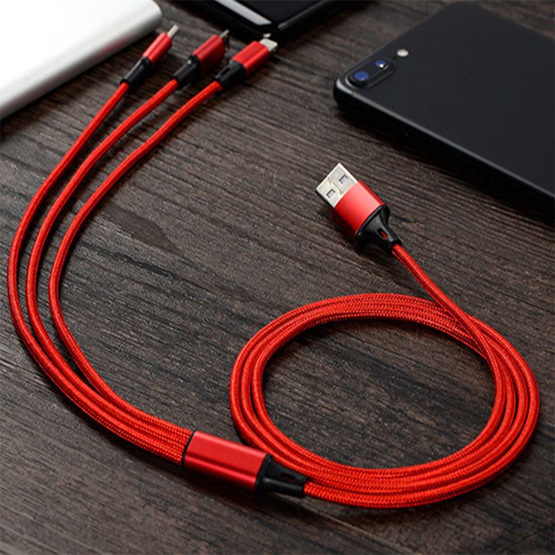 好運(yùn)連連一拖三充電線C01