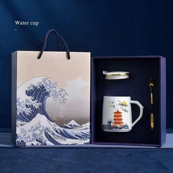 錦知興國(guó)潮山河/平安喜樂(lè)馬克杯-668