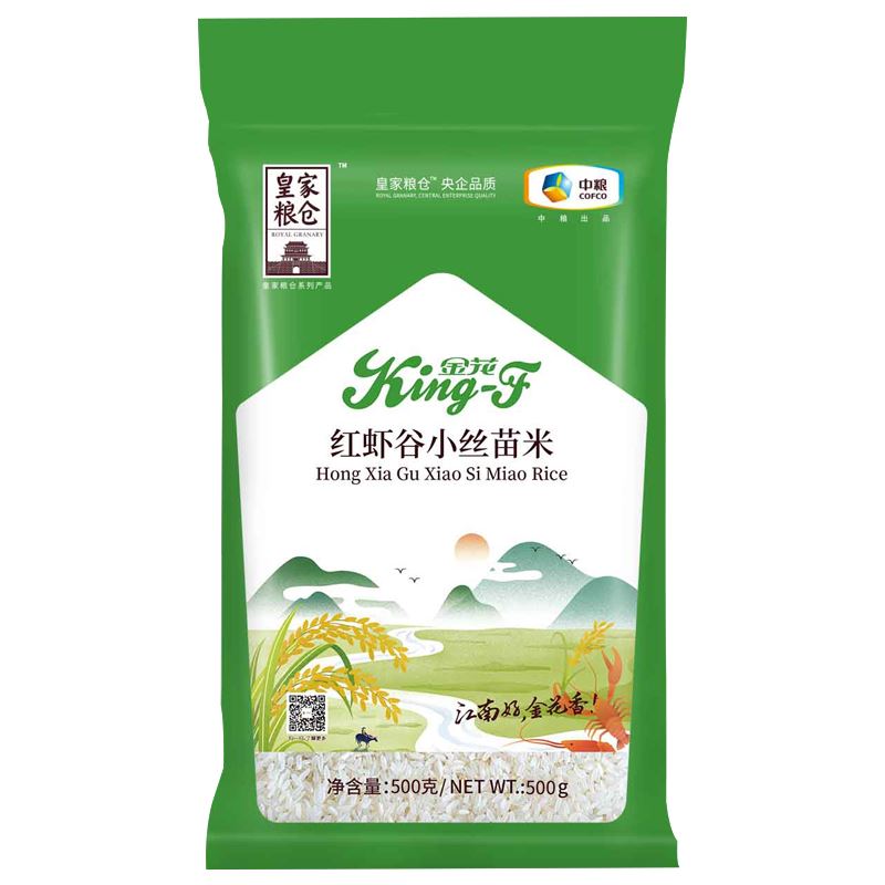 中糧皇家糧倉金花紅蝦谷小絲苗米500g