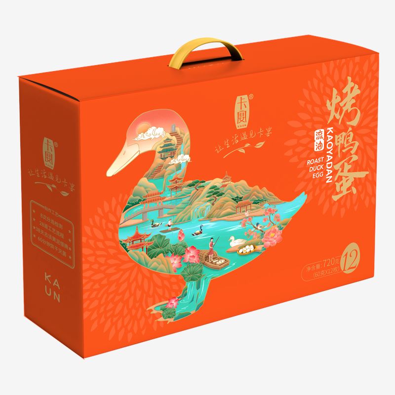 卡宴烤鴨蛋禮盒60g*12枚