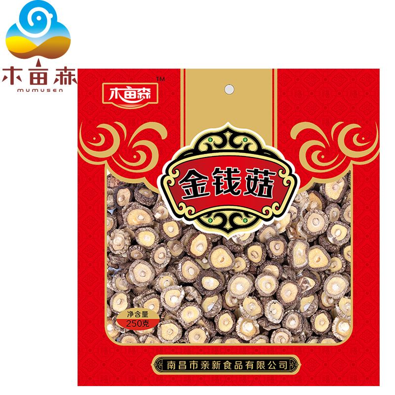 木畝森金錢菇250g袋裝