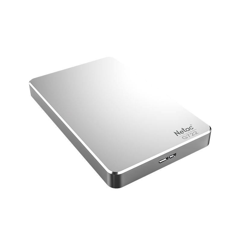 朗科G722銀姬系列高速USB3.0機(jī)械硬盤灰色2TB