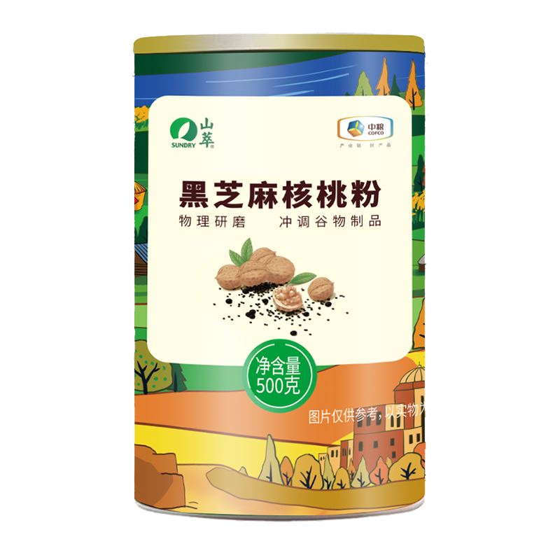中糧山萃黑芝麻核桃粉