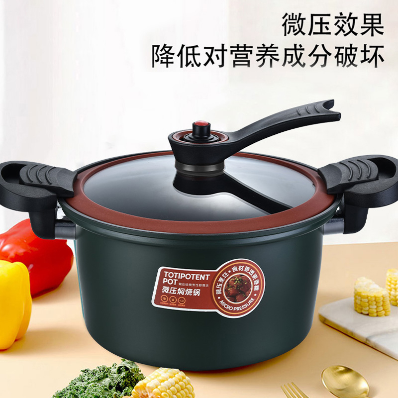 巴爾德鑫辰微壓悶燒鍋BD-009A（綠色）