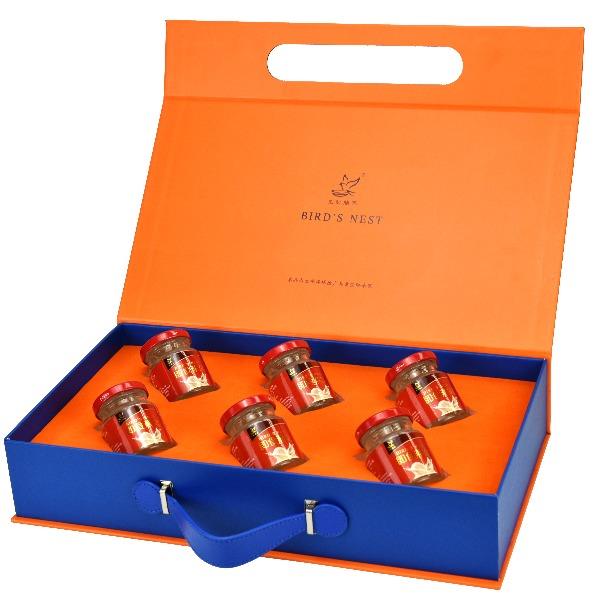 王记膳燕即食燕窝75ml*6瓶爱马仕礼盒