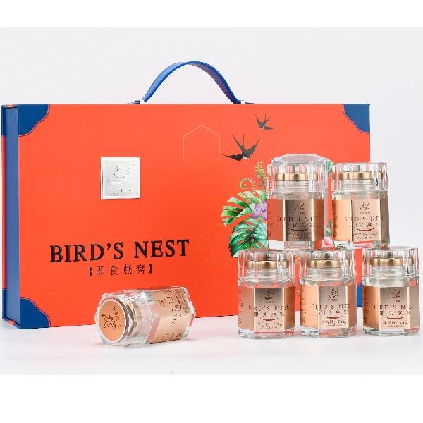 王记膳燕即食燕窝75ml*6瓶新款六角瓶