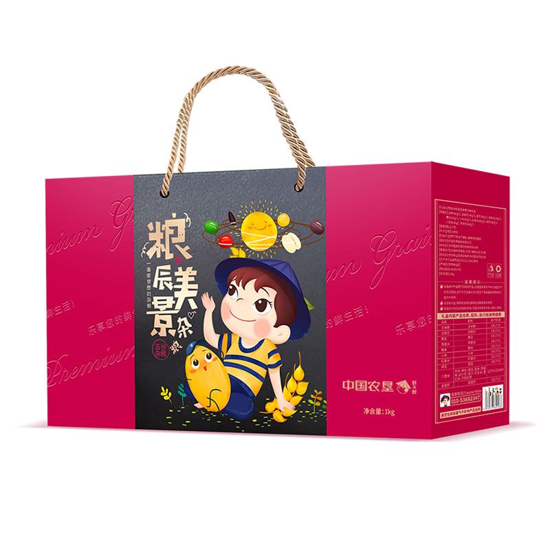 鲜禾鲜粮辰美景杂粮礼盒
