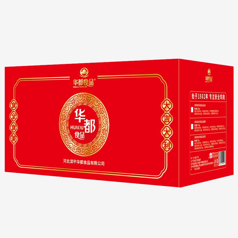 华都鸡肉休闲食品礼盒C款
