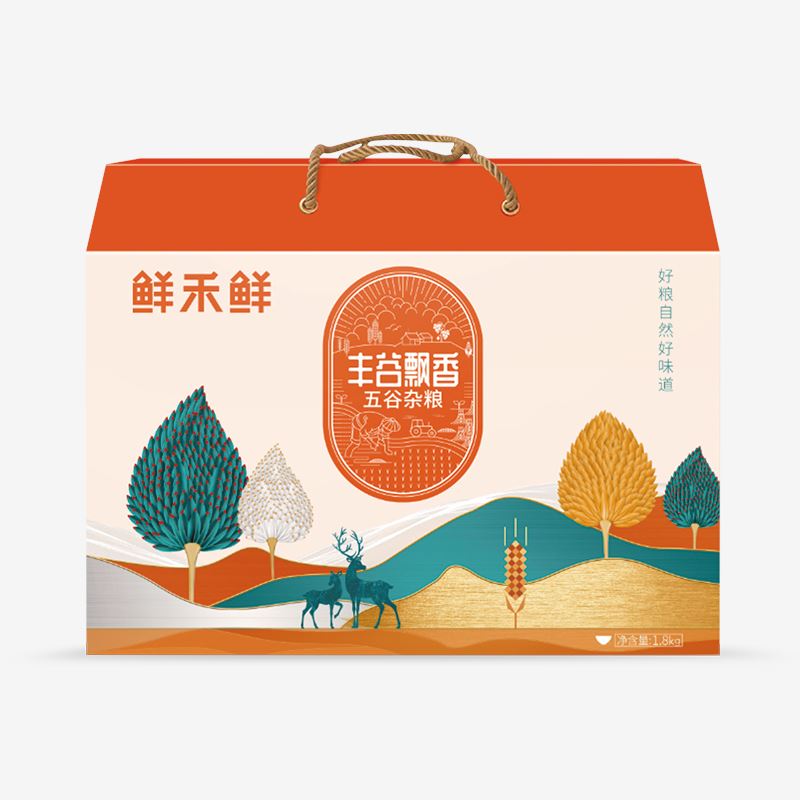 鲜禾鲜丰谷飘香杂粮礼盒（特价惊爆款）