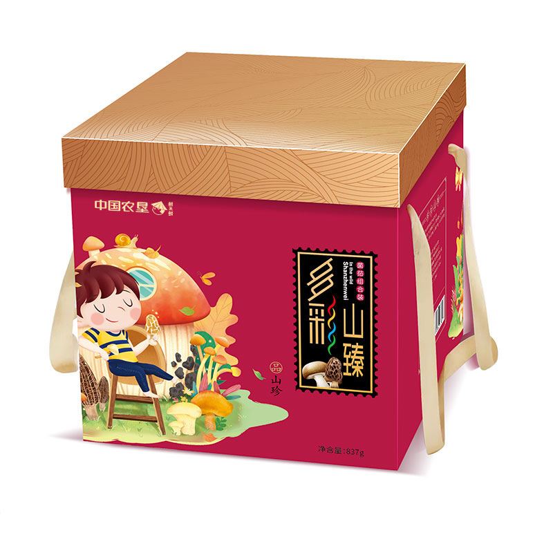 鲜禾鲜多彩山臻山珍礼盒